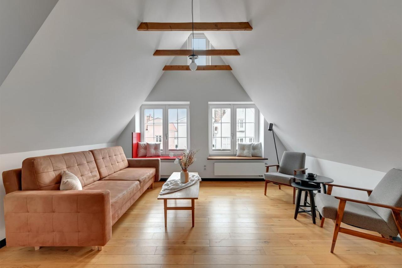 3-Level Apartment With A View Of St Mary'S Basilica By Downtown Apartments Danzig Exterior foto