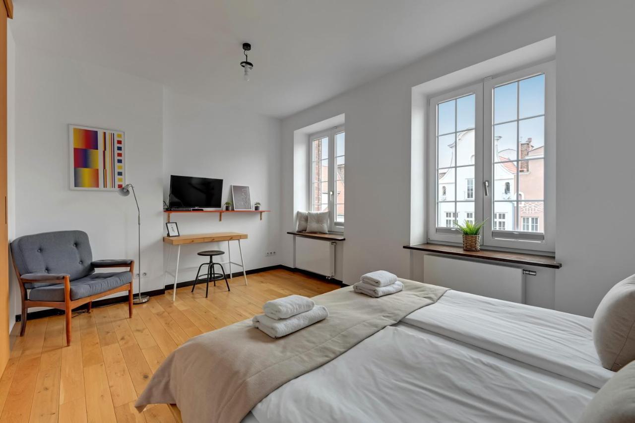 3-Level Apartment With A View Of St Mary'S Basilica By Downtown Apartments Danzig Exterior foto